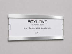 Kolay Değiştirilebilir İsimlik Gümüş