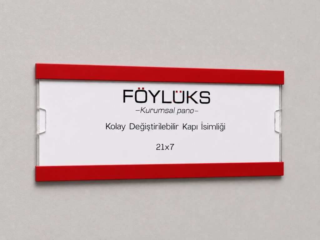 değiştirebilir sınıf kapı isimliği